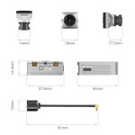 Caddx Air Unit Polar Starlight Digital HD FPV System Micro Version 5.8GHz Transmitter for BWhoop Toothpick Drone